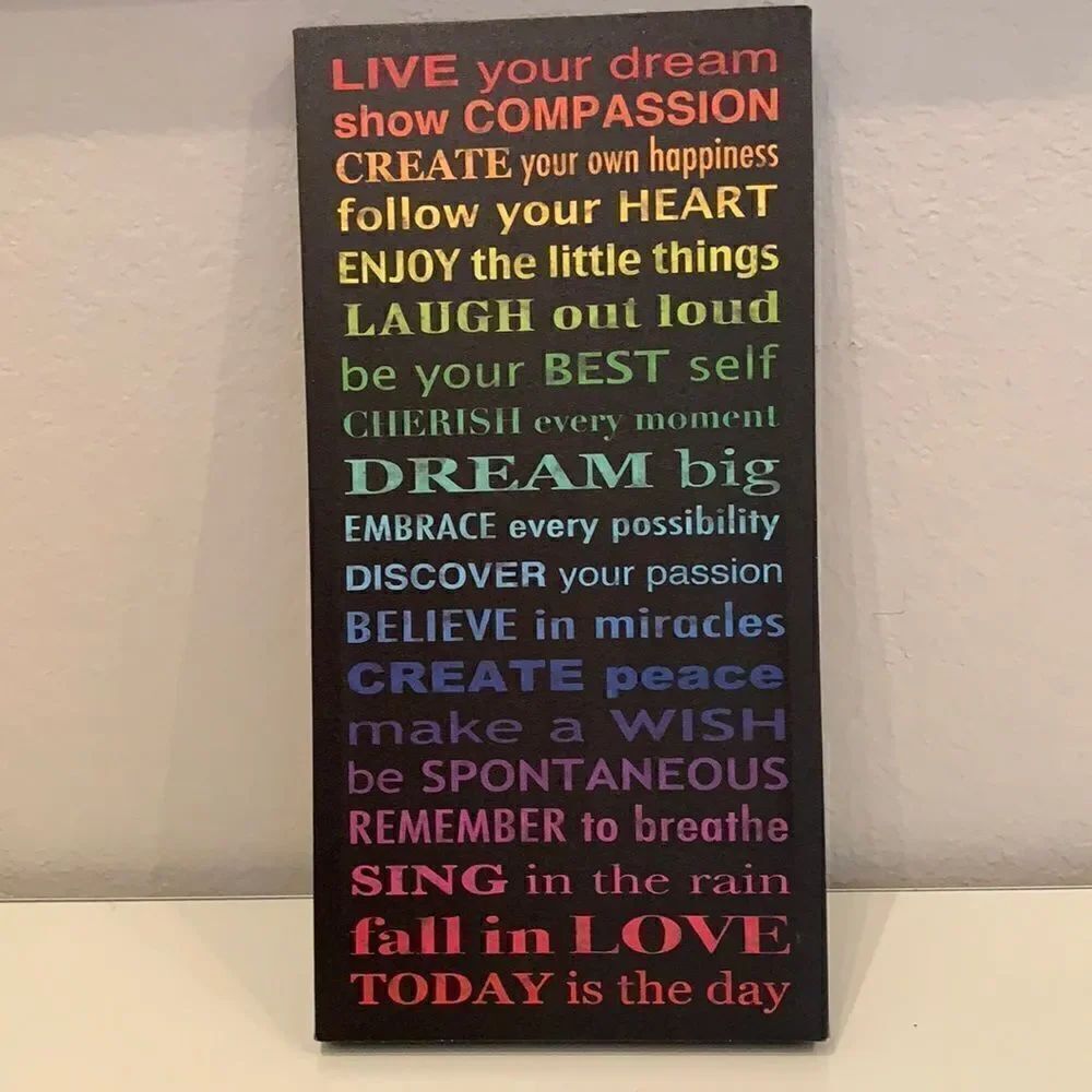 Inspirational Wall Hanging 